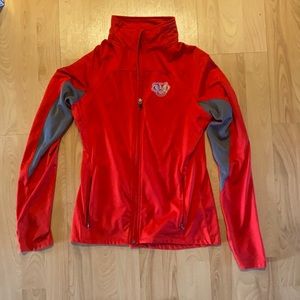 Womens Wisconsin Badger Full zip